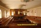 Box Elder Tabernacle: From Balcony looking west to pulpit and Choir loft