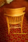 Box Elder Tabernacle: Old Chair - back